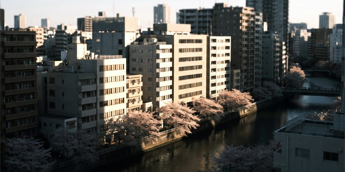 本社のある目黒の街